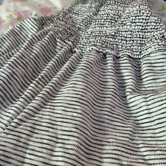 Striped One Piece Pant Jumpsuit - Picture 3 of 4